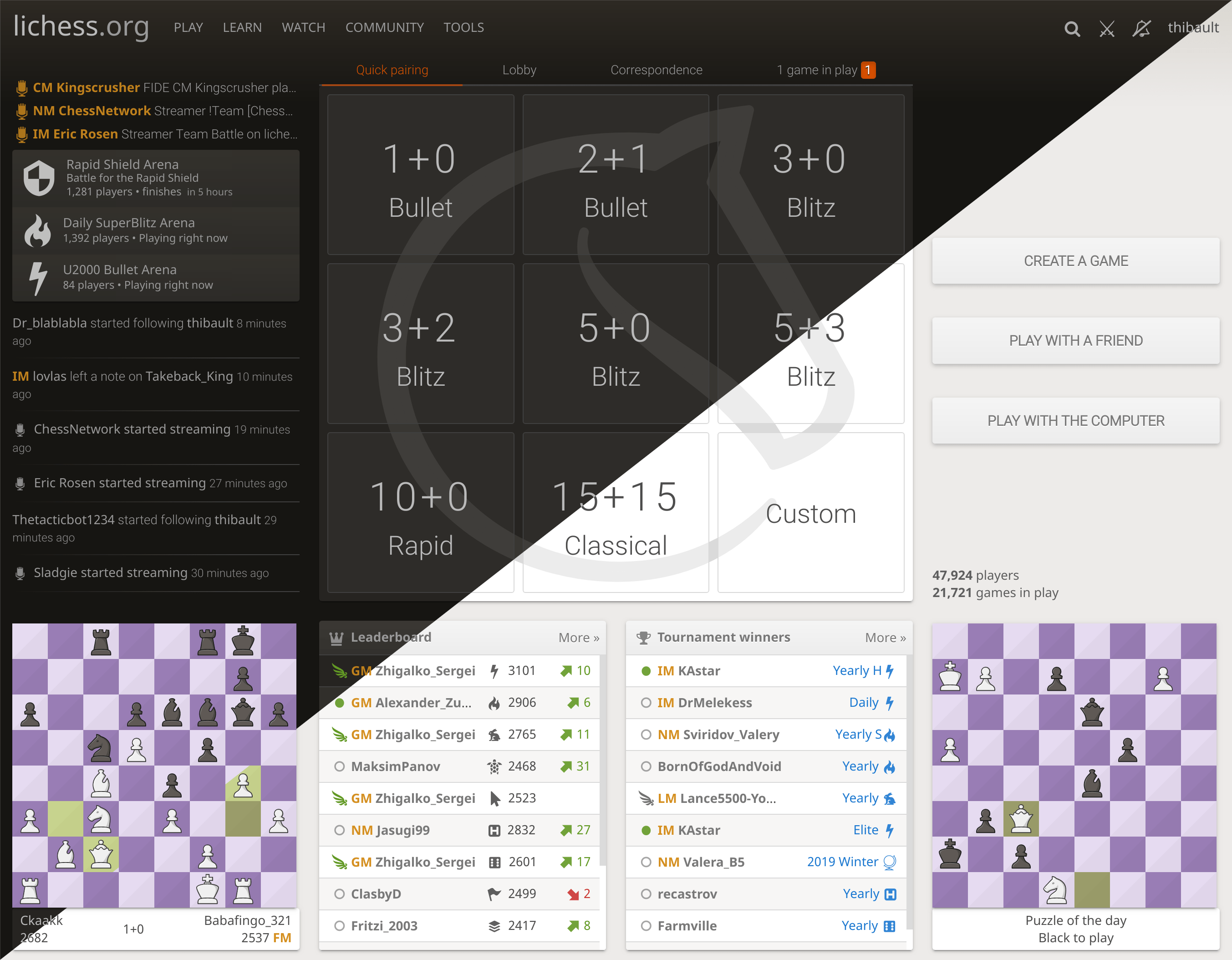 lichess - 全球最大免费开源国际象棋服务器源码（18.3k Stars）-华景云源码网