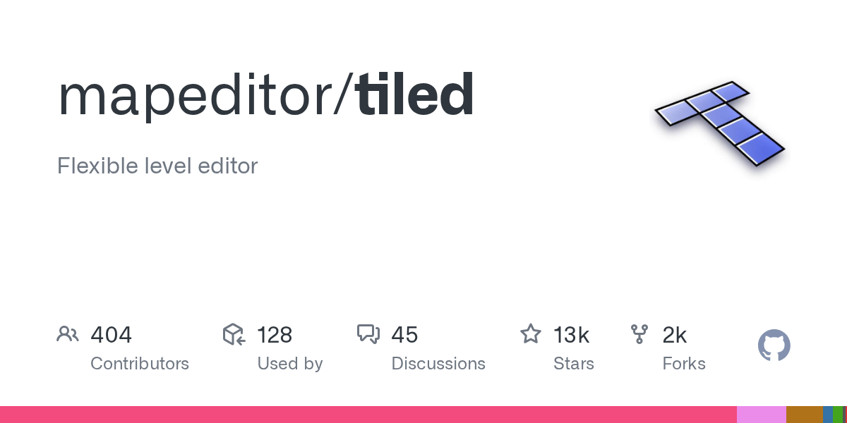 Tiled - 通用2D关卡地图编辑器源码（12.6k Stars）-华景云源码库-优质开源源码免费下载